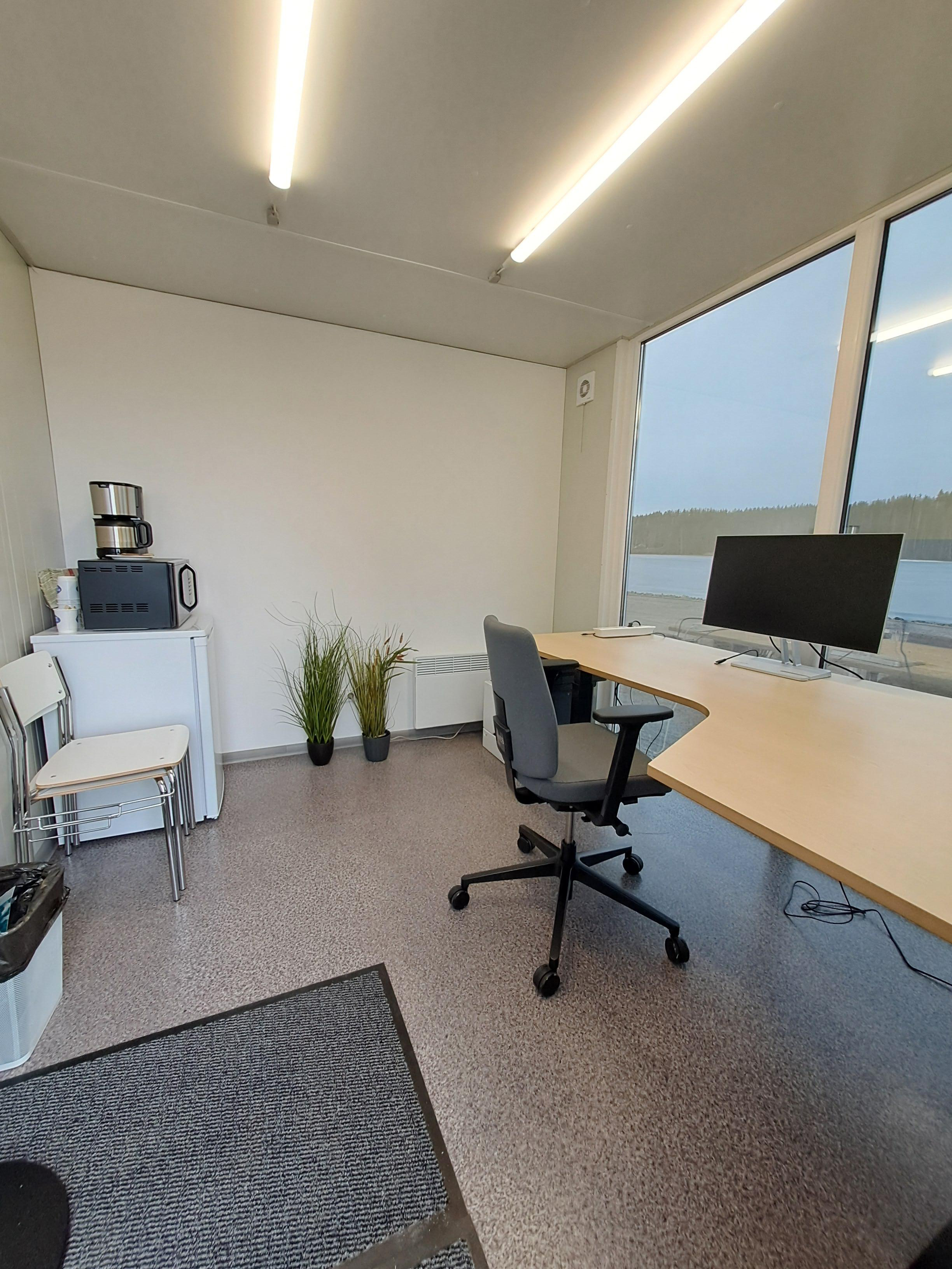 Sisäkuva etätyöpisteestä