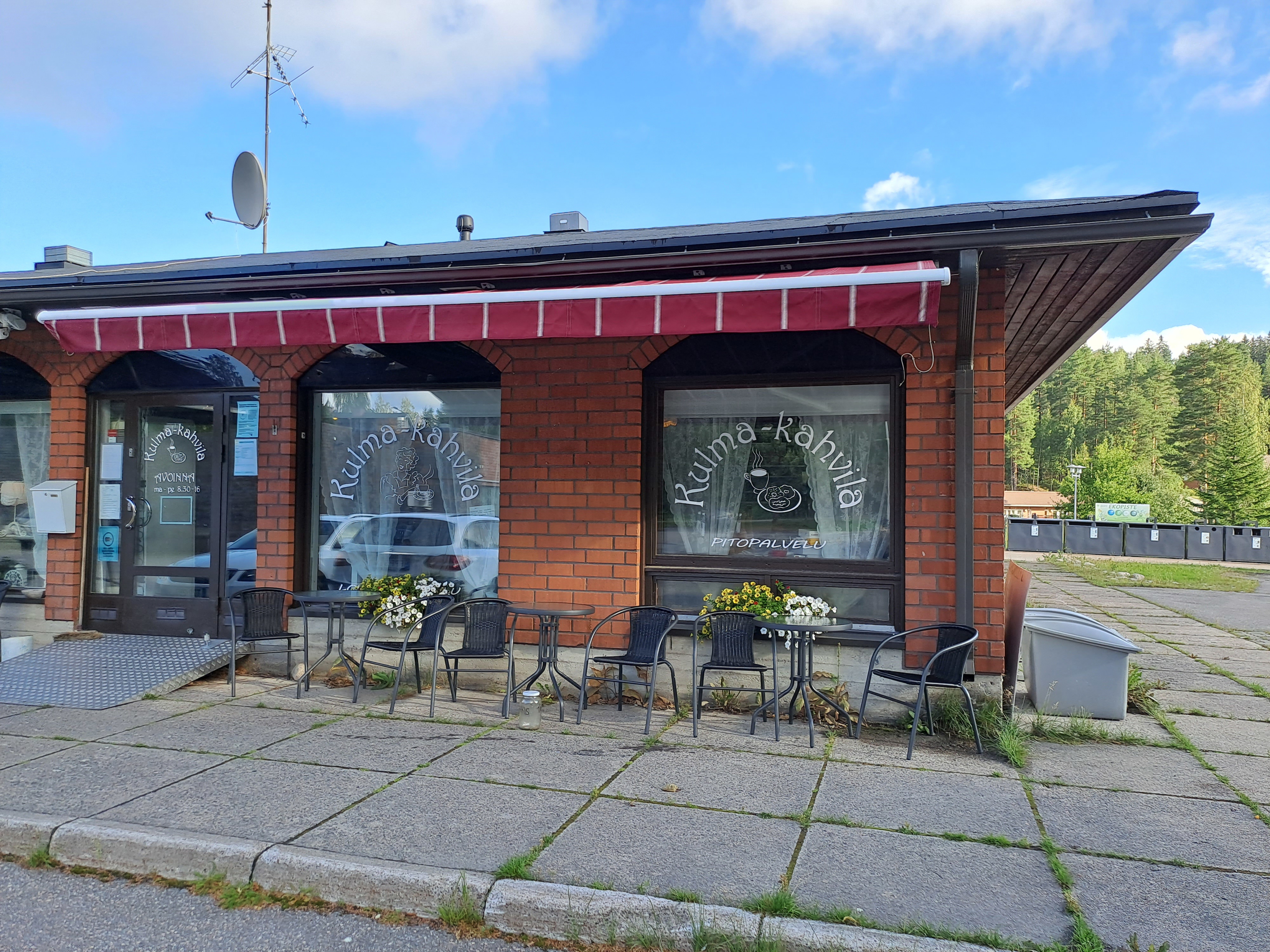Kulmakahvila ulkokuva